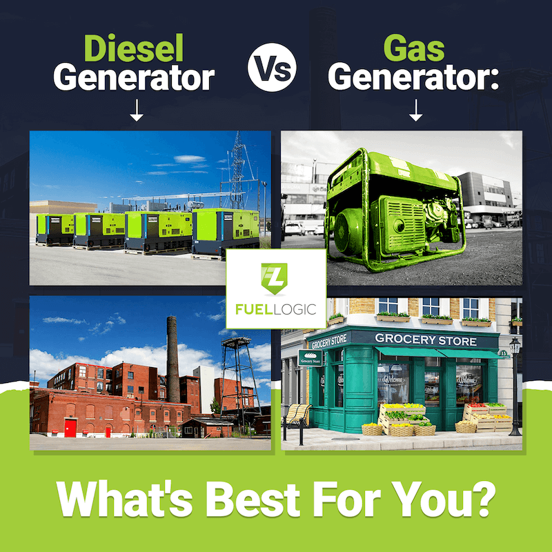Diesel Generator Vs. Gas Generator